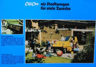 Vanguard Sebring CitiCar Modelprogram 1974 Carbrochure (6082)